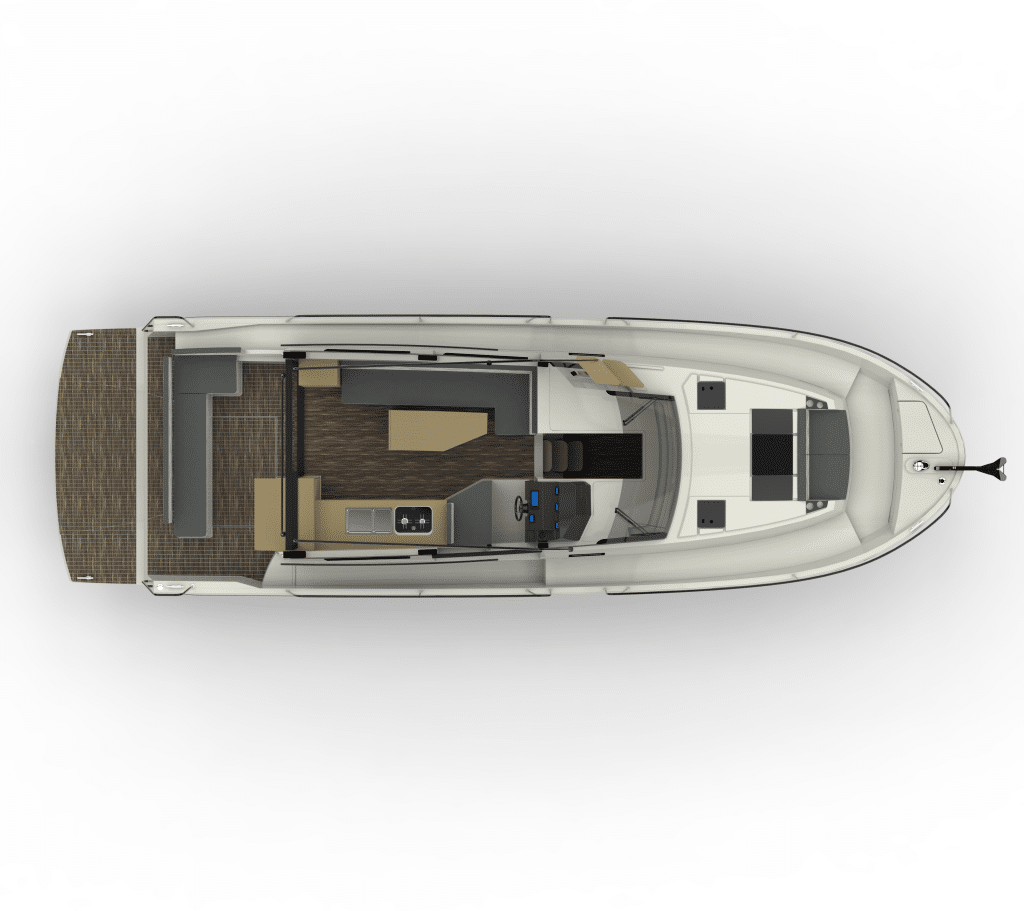 Floor maps Interior Northman 1200 Electric Motor Yacht