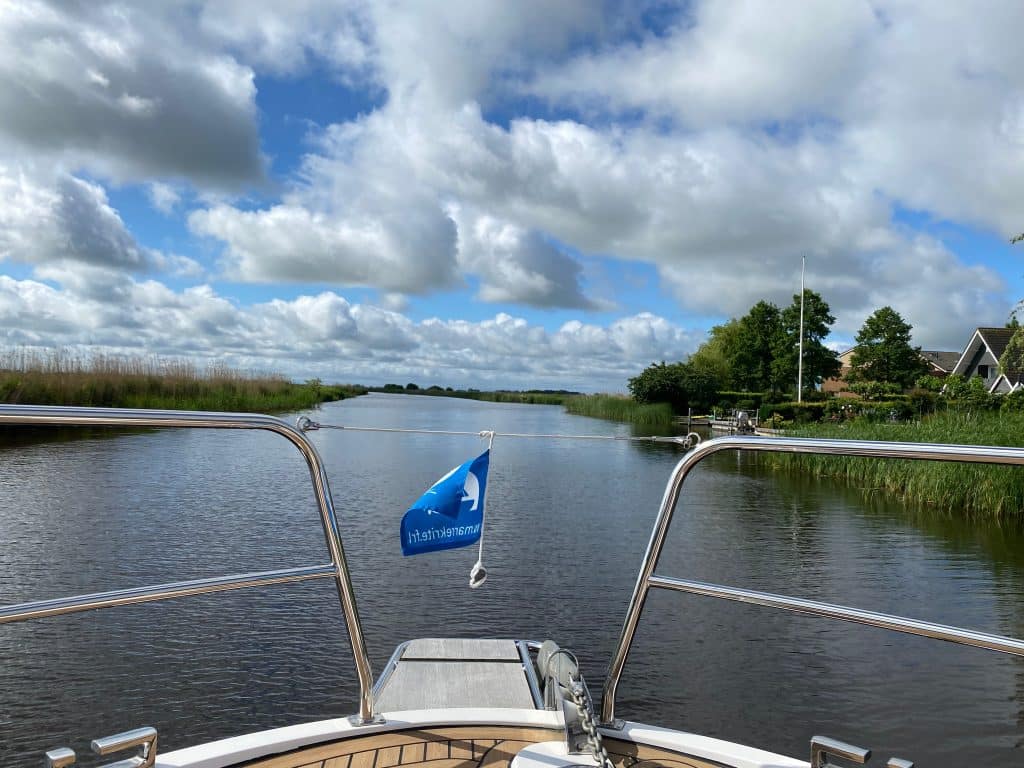 Boating holiday in Friesland