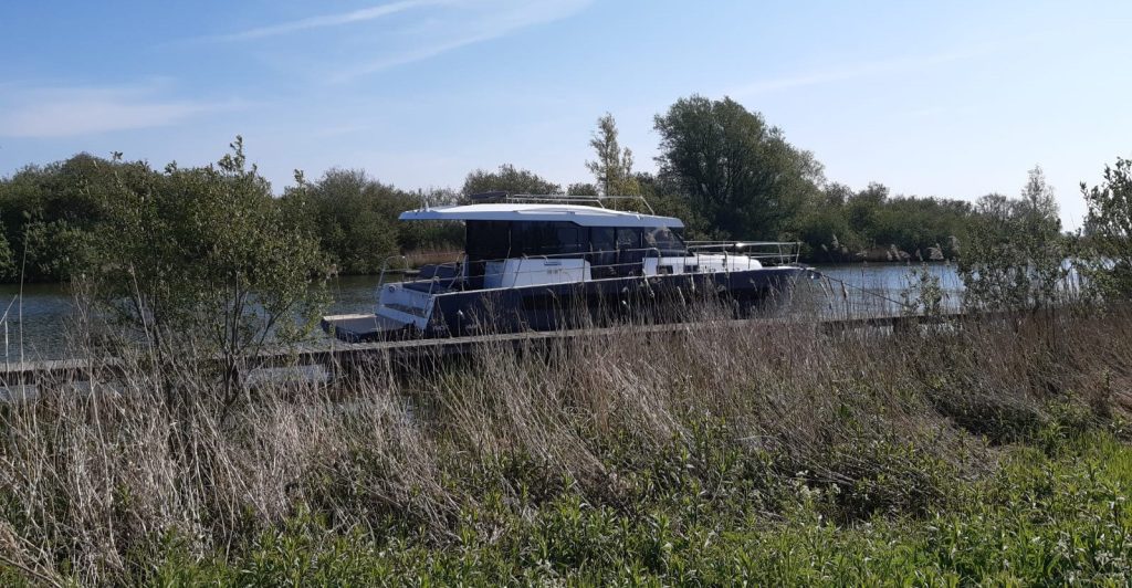 Northman 1200 boating in Friesland, the watersport province of the Netherlands