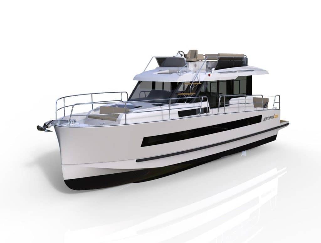 Northman 1200 Flybridge Electric Boat