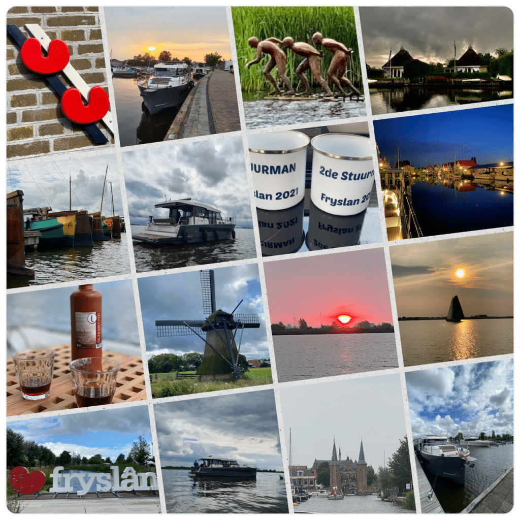 Picture collage received from charter guests of the Northman 1200