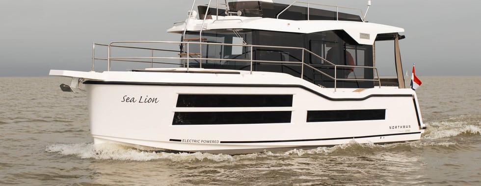 Northman 1050 Trawler Elektroboot charter