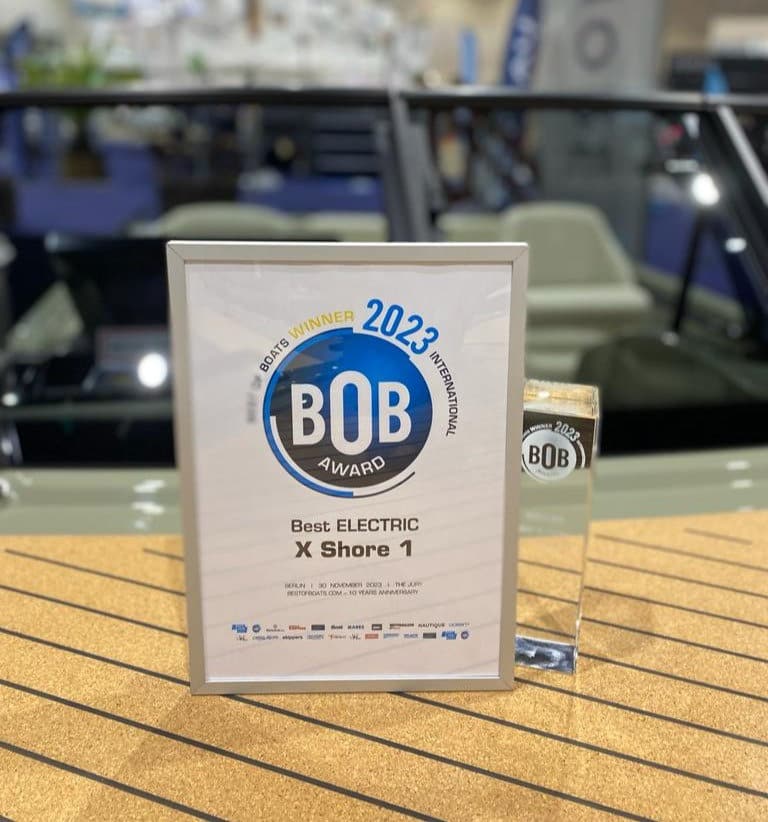 X Shore 1 awarded Best of Boats award - Best Electric 2023