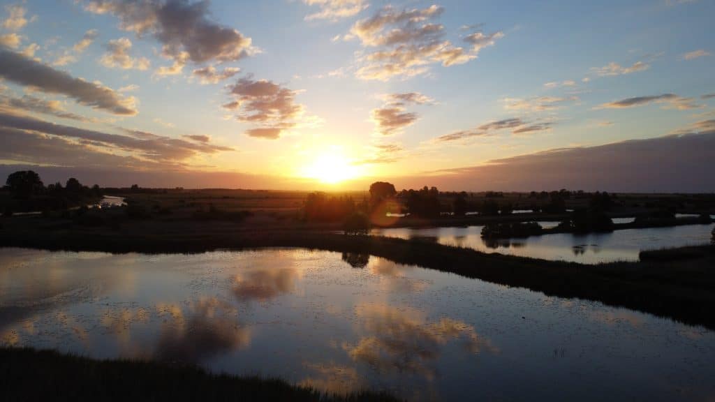 Weerribben-Wieden and Giethoorn boating route