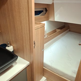 The new Maxus 31 is a compact and modern cruising boat